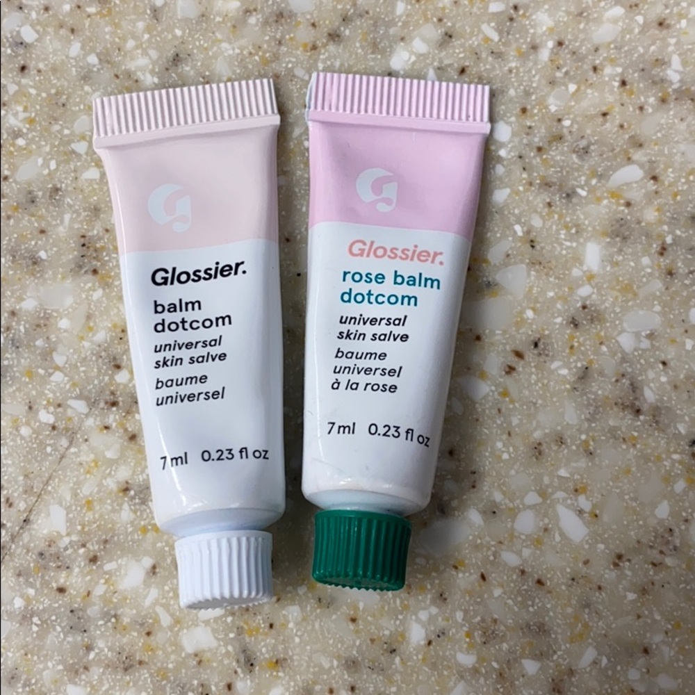 Glossier balm dotcom mini tubes (two!!)